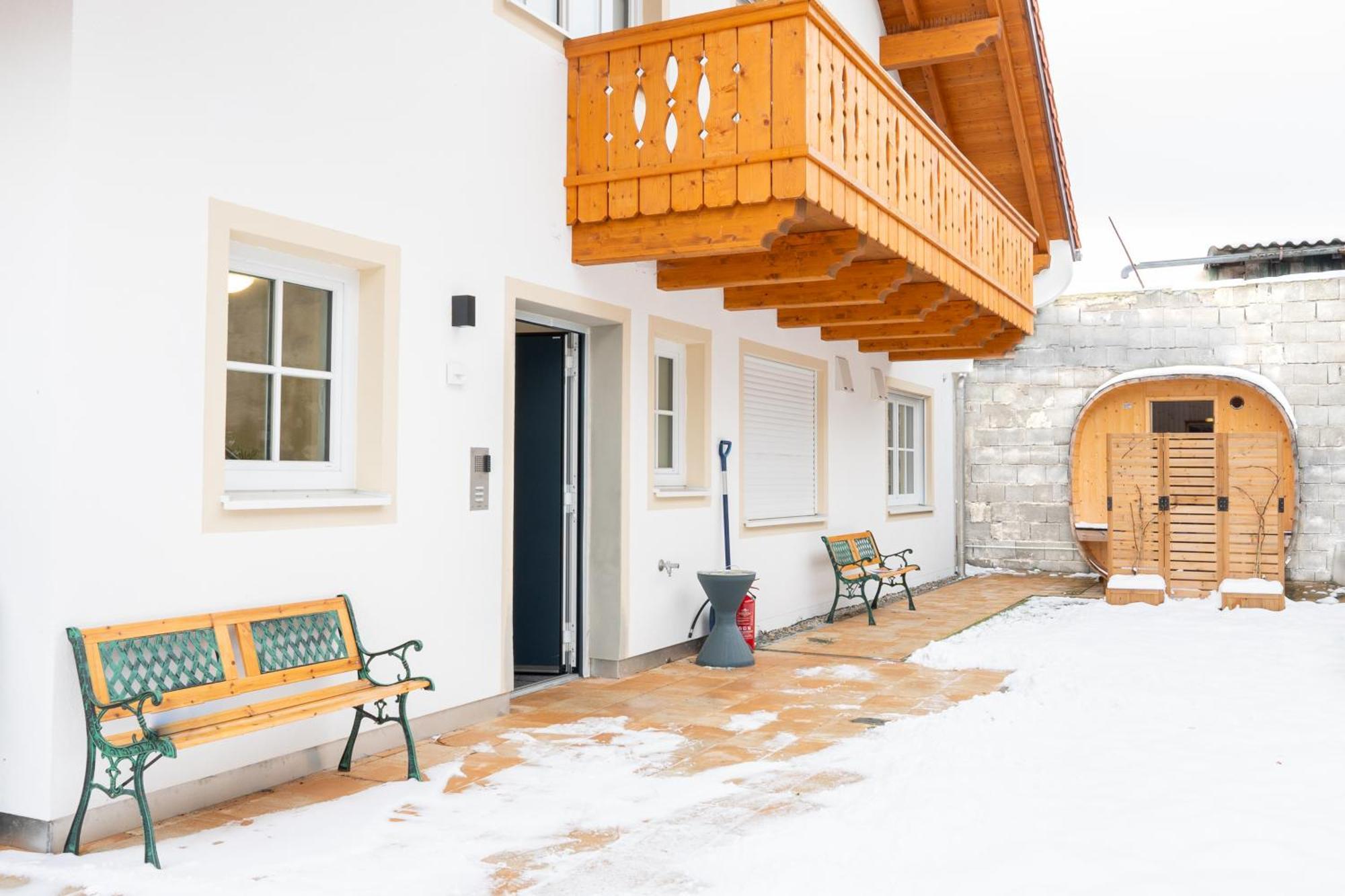 Liboria I Traumhafte Ferienwohnung In Aidling Am Riegsee Mit Atemberaubendem Blick Auf Die Majestaetische Zugspitze! المظهر الخارجي الصورة